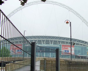 Security Fencing Wembley Football Stadium